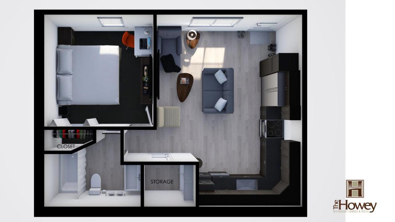 Howey Bay Motel Ред Лейк Екстериор снимка