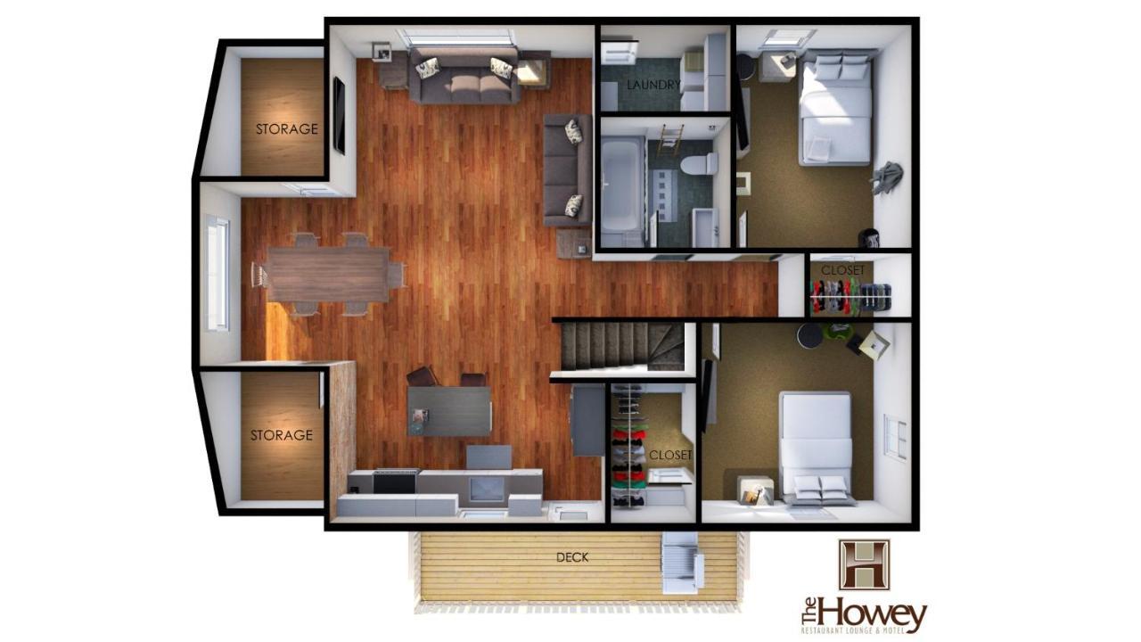 Howey Bay Motel Ред Лейк Екстериор снимка