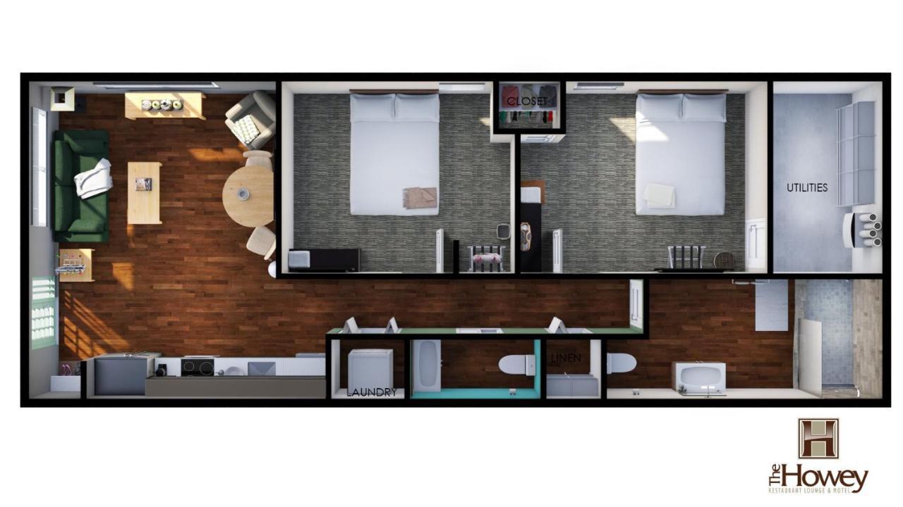 Howey Bay Motel Ред Лейк Екстериор снимка